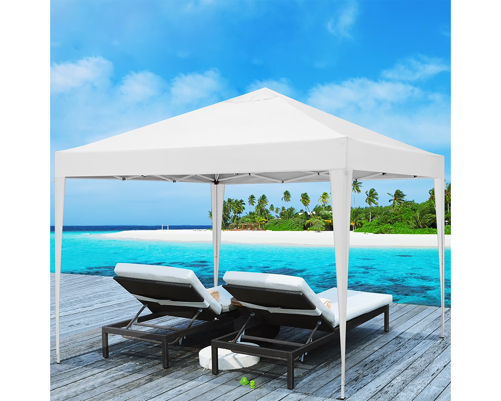 Foldable Outdoor Pop Up Gazebo 3x3M with Side Panels