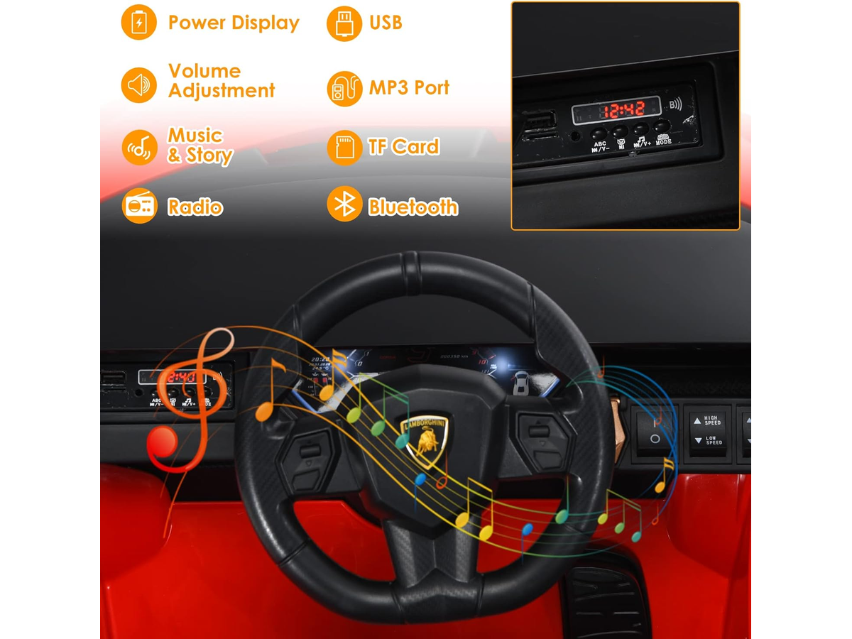 Ride On Car Electric Car with Remote Control Bluetooth and USB Music