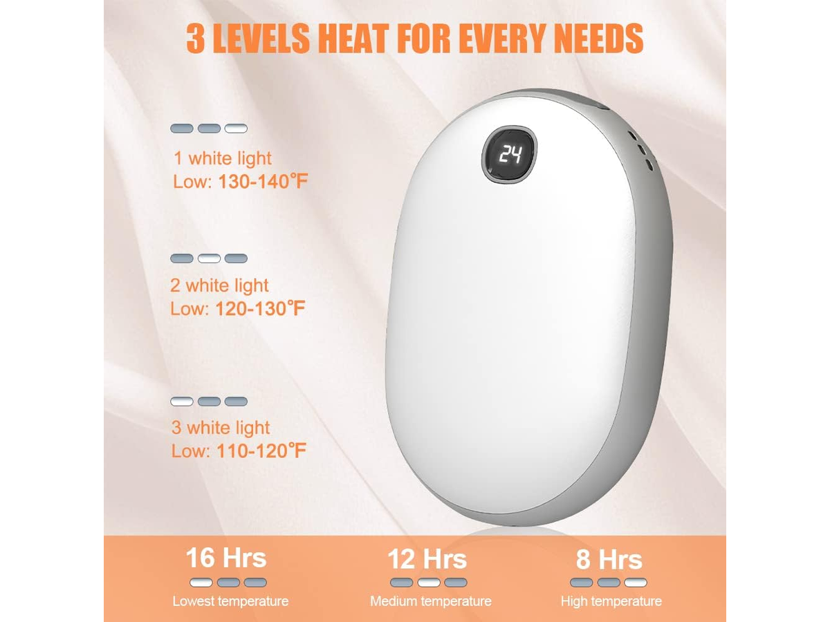 Rechargeable Hand Warmer Power bank 10000mAh Portable Pocket Power Bank