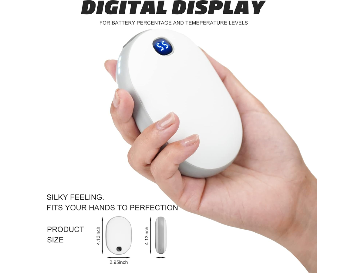 Rechargeable Hand Warmer Power bank 10000mAh Portable Pocket Power Bank