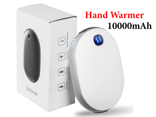 Rechargeable Hand Warmer Power bank 10000mAh Portable Pocket Power Bank