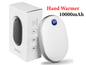 Rechargeable Hand Warmer Power bank 10000mAh Portable Pocket Power Bank