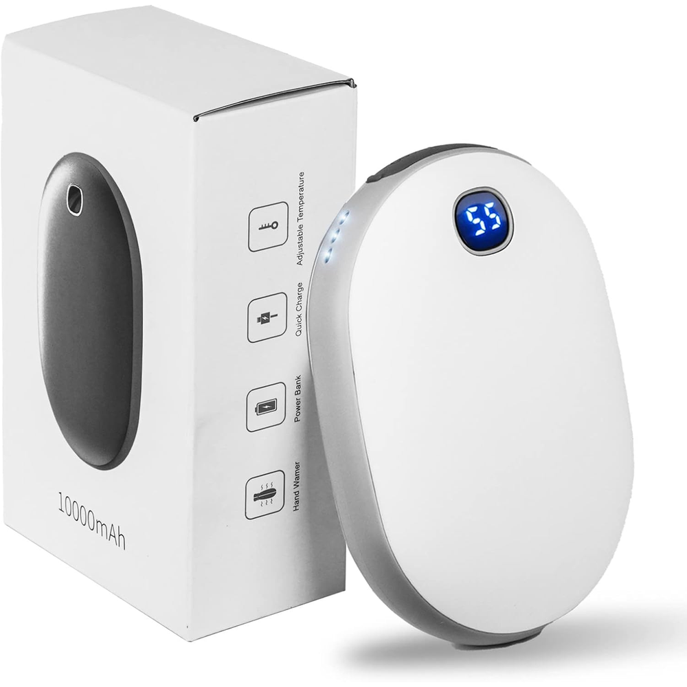Rechargeable Hand Warmer Power bank 10000mAh Portable Pocket Power Bank
