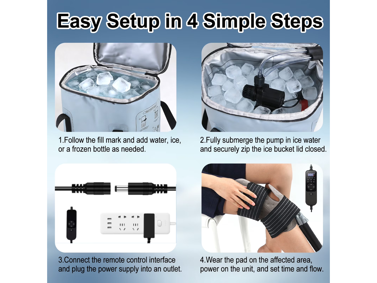 Cold Therapy Machine Portable Ice Recovery System