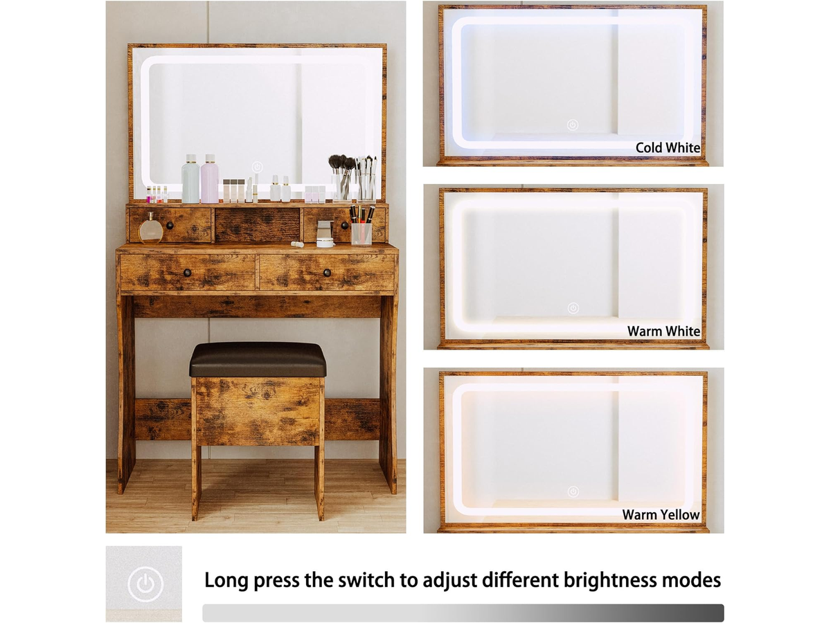 Dressing Table with Mirror