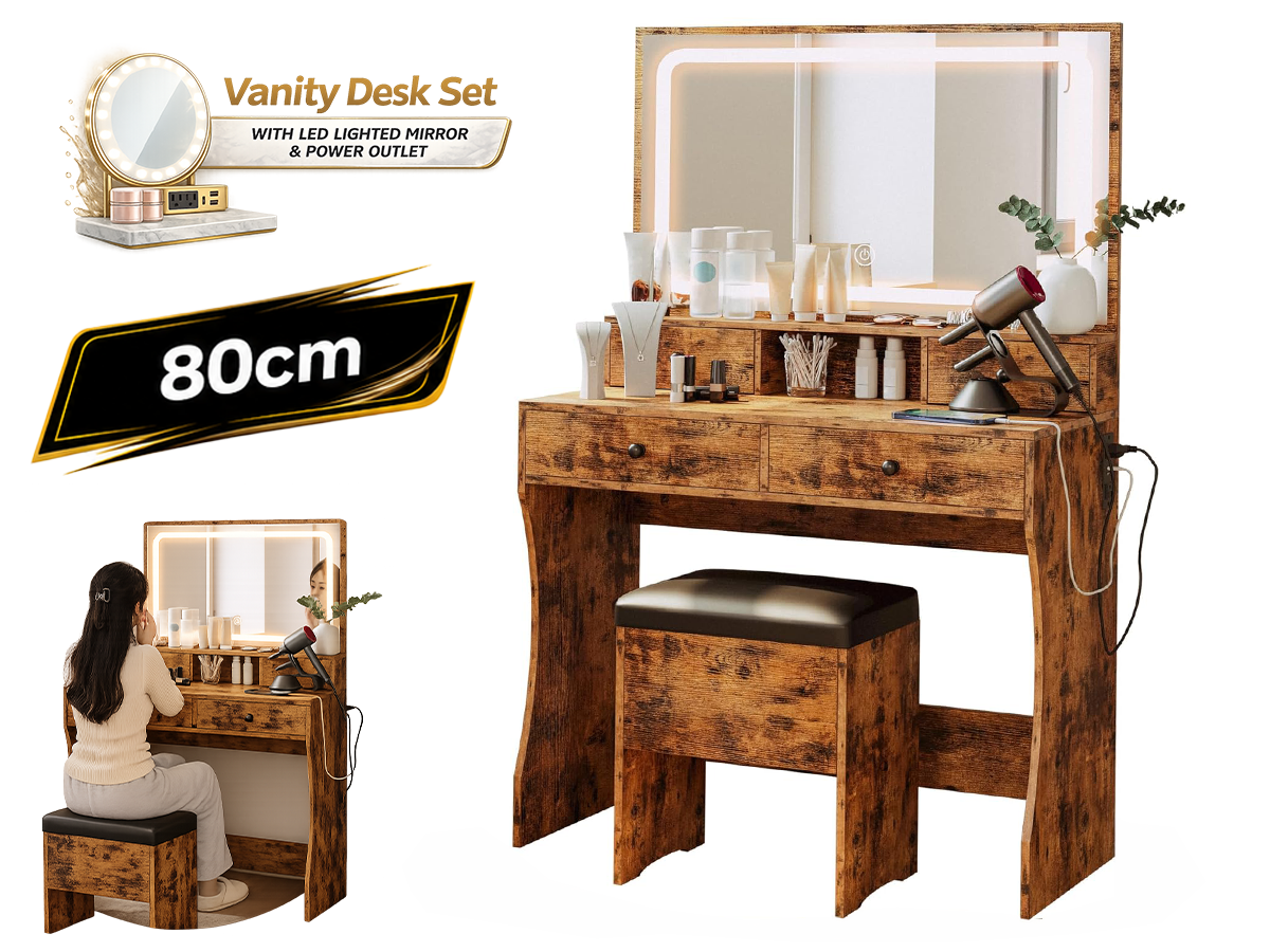 Dressing Table with Mirror
