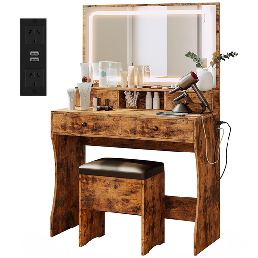 Dressing Table with Mirror