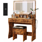 Dressing Table with Mirror