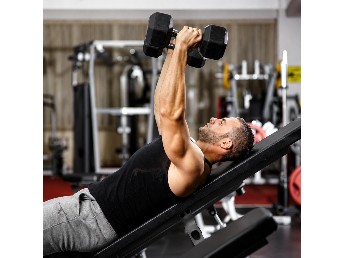 15kg Rubber Hex Dumbbell Heavy Duty Cast Iron Free Weight for Home Gym