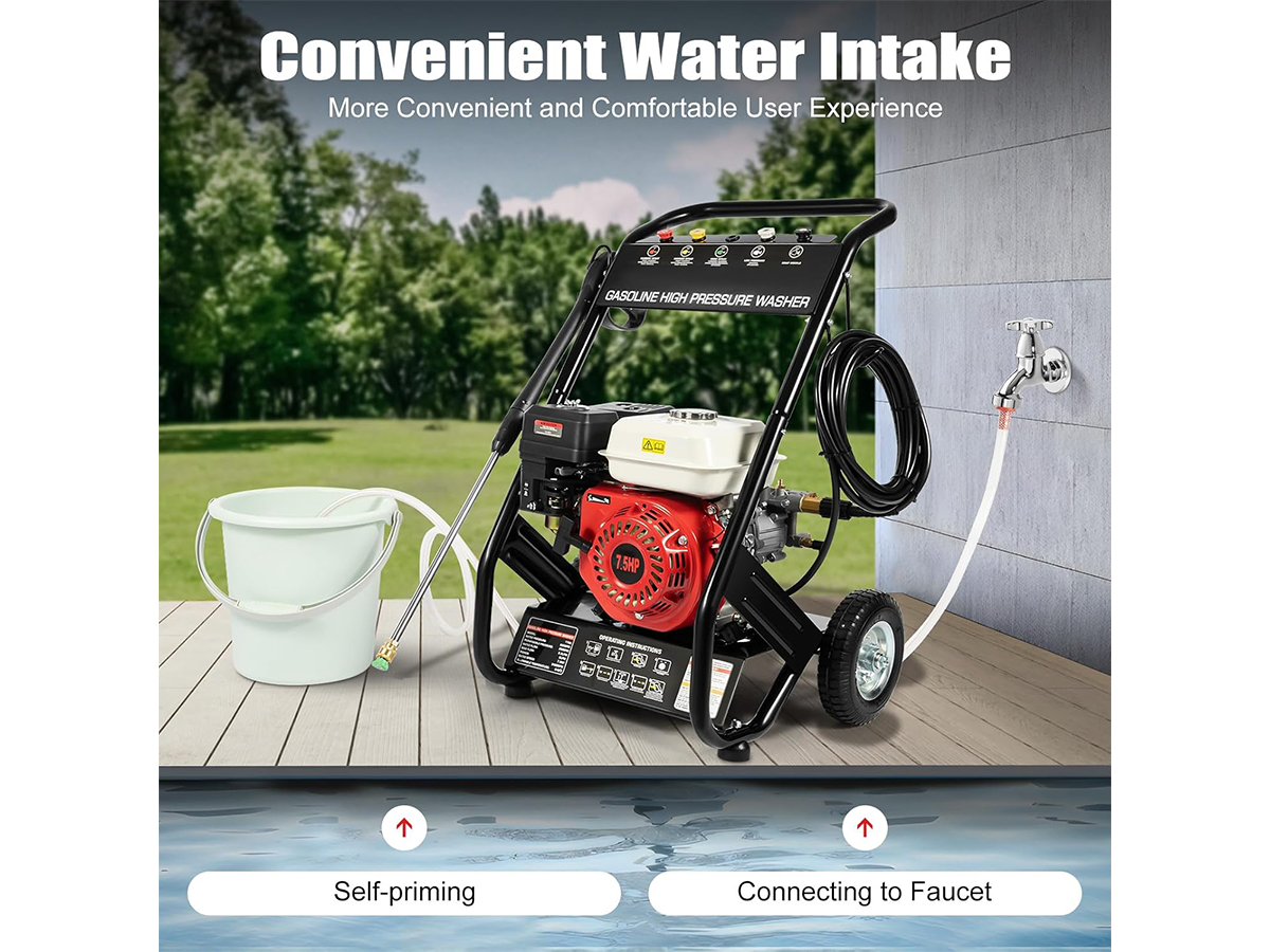 High Pressure Washer 7.5HP Petrol High Pressure Washer