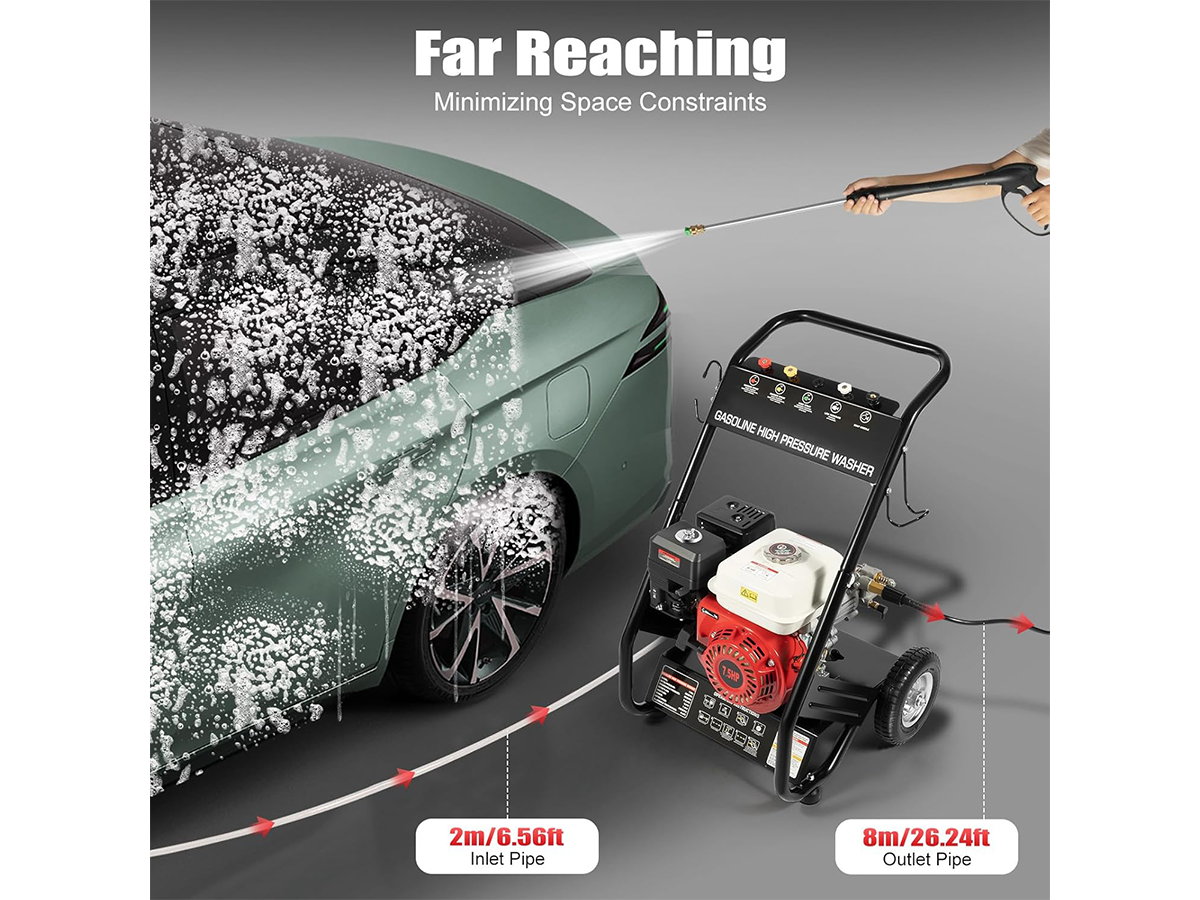 High Pressure Washer 7.5HP Petrol High Pressure Washer