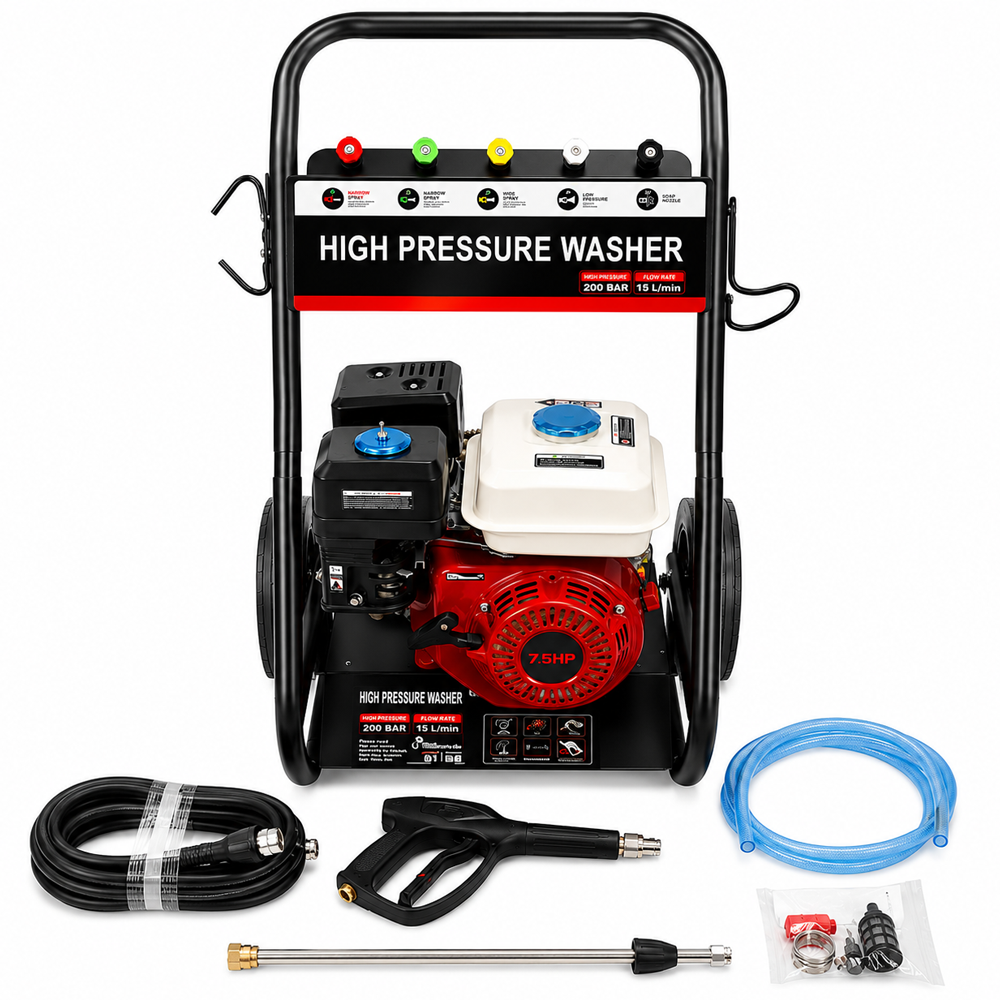 High Pressure Washer 7.5HP Petrol High Pressure Washer