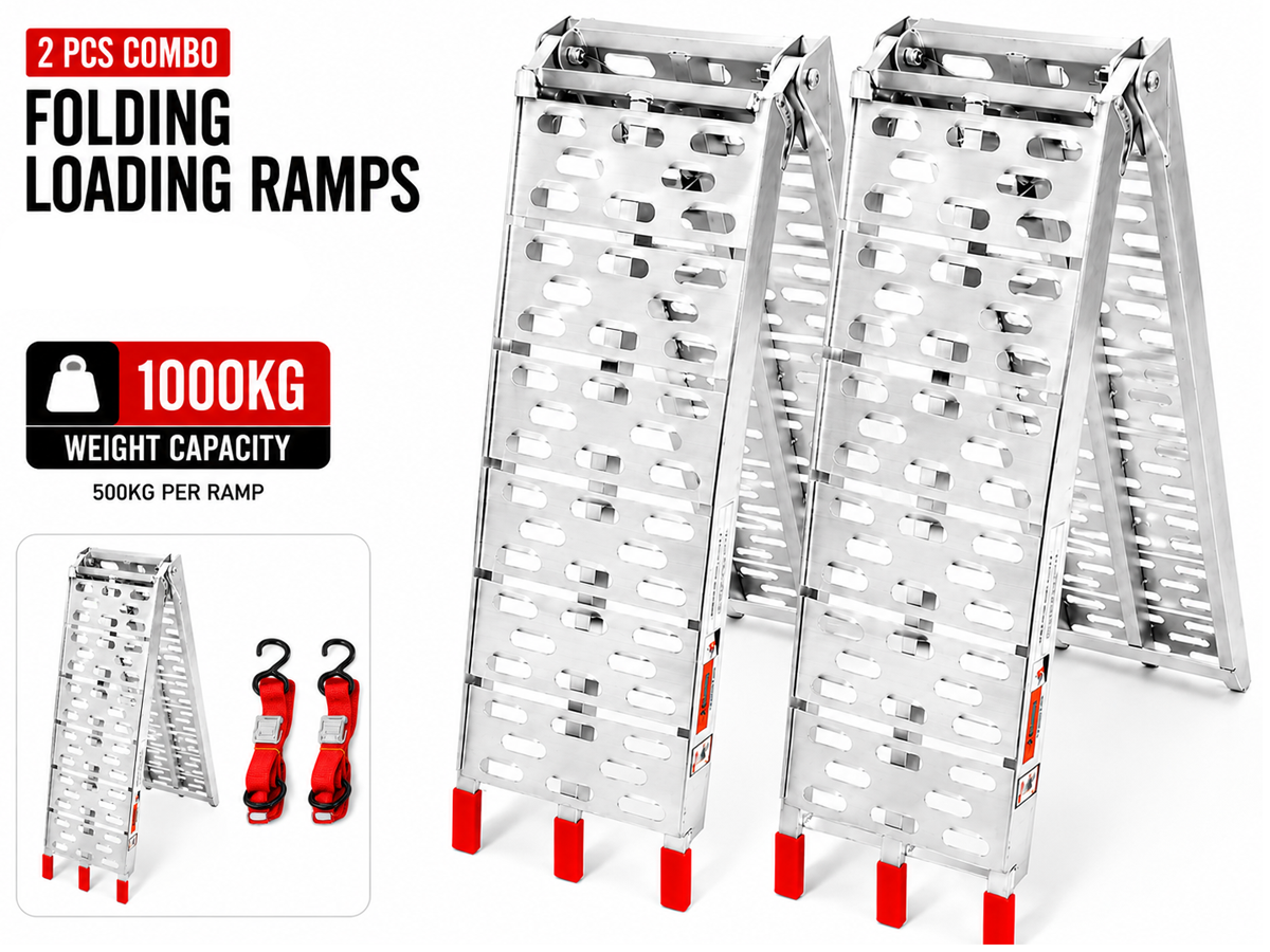 Folding Ramps ATV Mower Loading Ramps