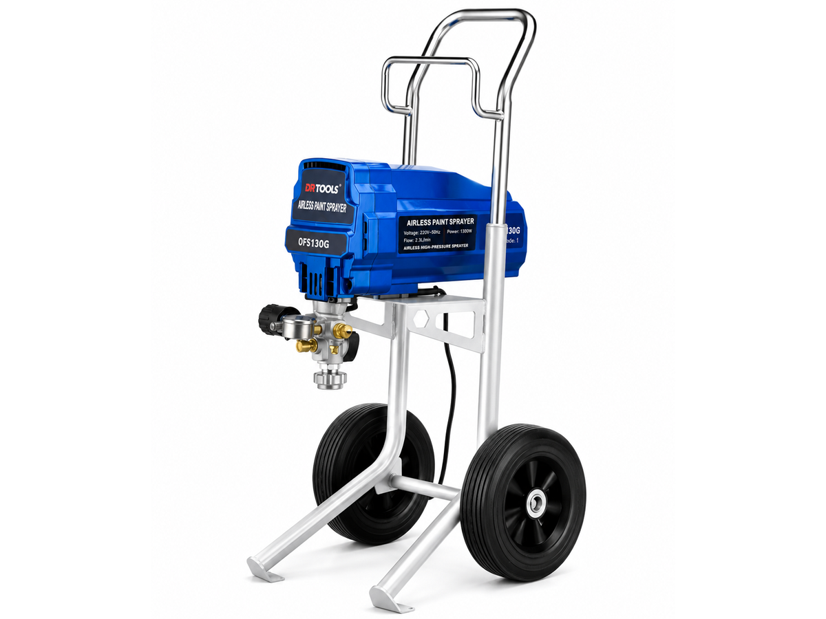 Airless Paint Sprayer 1800W Electric Paint Spray Machine 2900 PSI High Pressure Paint Sprayer