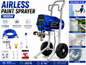 Airless Paint Sprayer 1800W Electric Paint Spray Machine 2900 PSI High Pressure Paint Sprayer