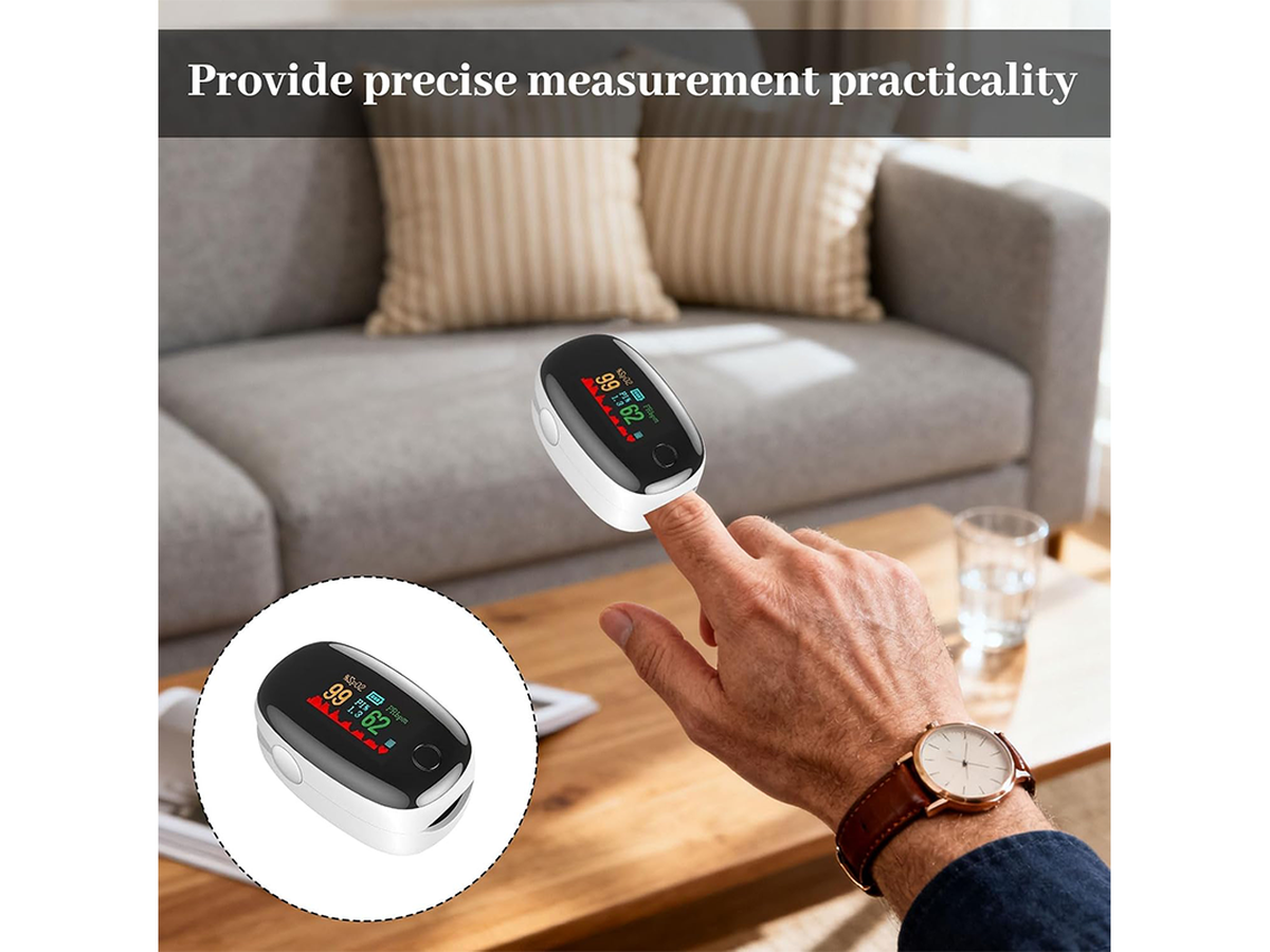 Finger Pulse Oximeter Professional Blood Oxygen Monitor