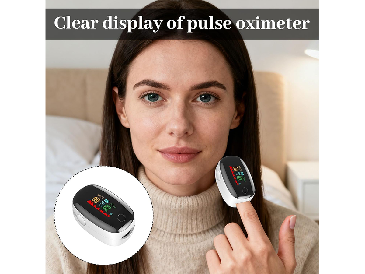 Finger Pulse Oximeter Professional Blood Oxygen Monitor