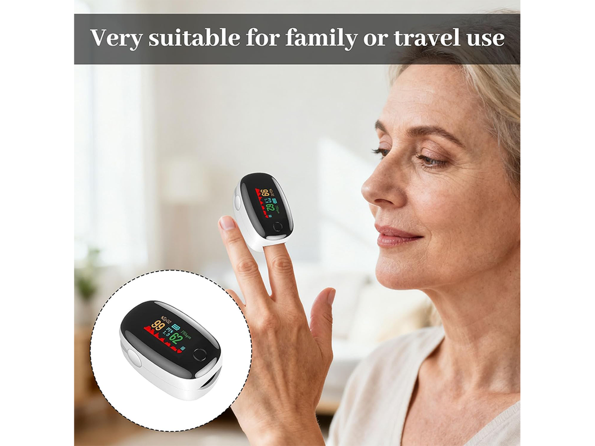 Finger Pulse Oximeter Professional Blood Oxygen Monitor