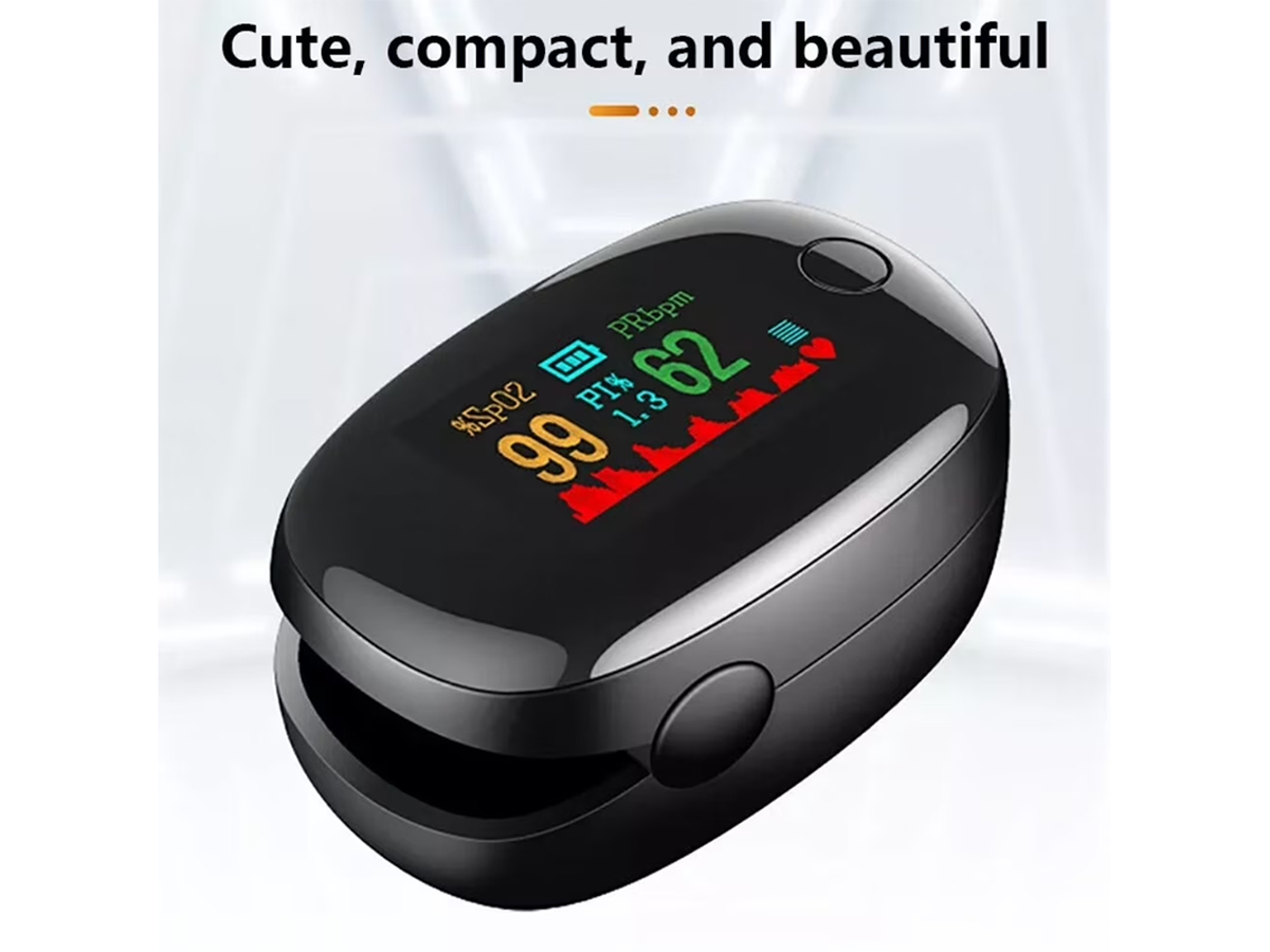Fingertip Pulse Oximeter Portable Blood Oxygen Monitor