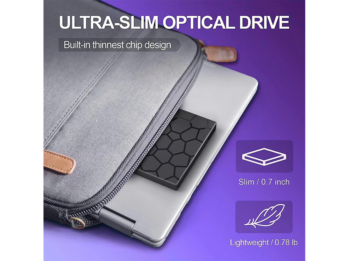 External CD DVD Drive USB 3.0 Burner