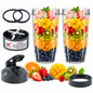 Nutribullet Blender Cups Blade Replacement Set 7 Piece Accessory Kit