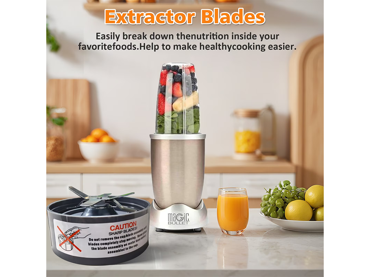 Nutribullet Blade 2 Pack Replacement Extractor Blade Set for 600W & 900W Blenders