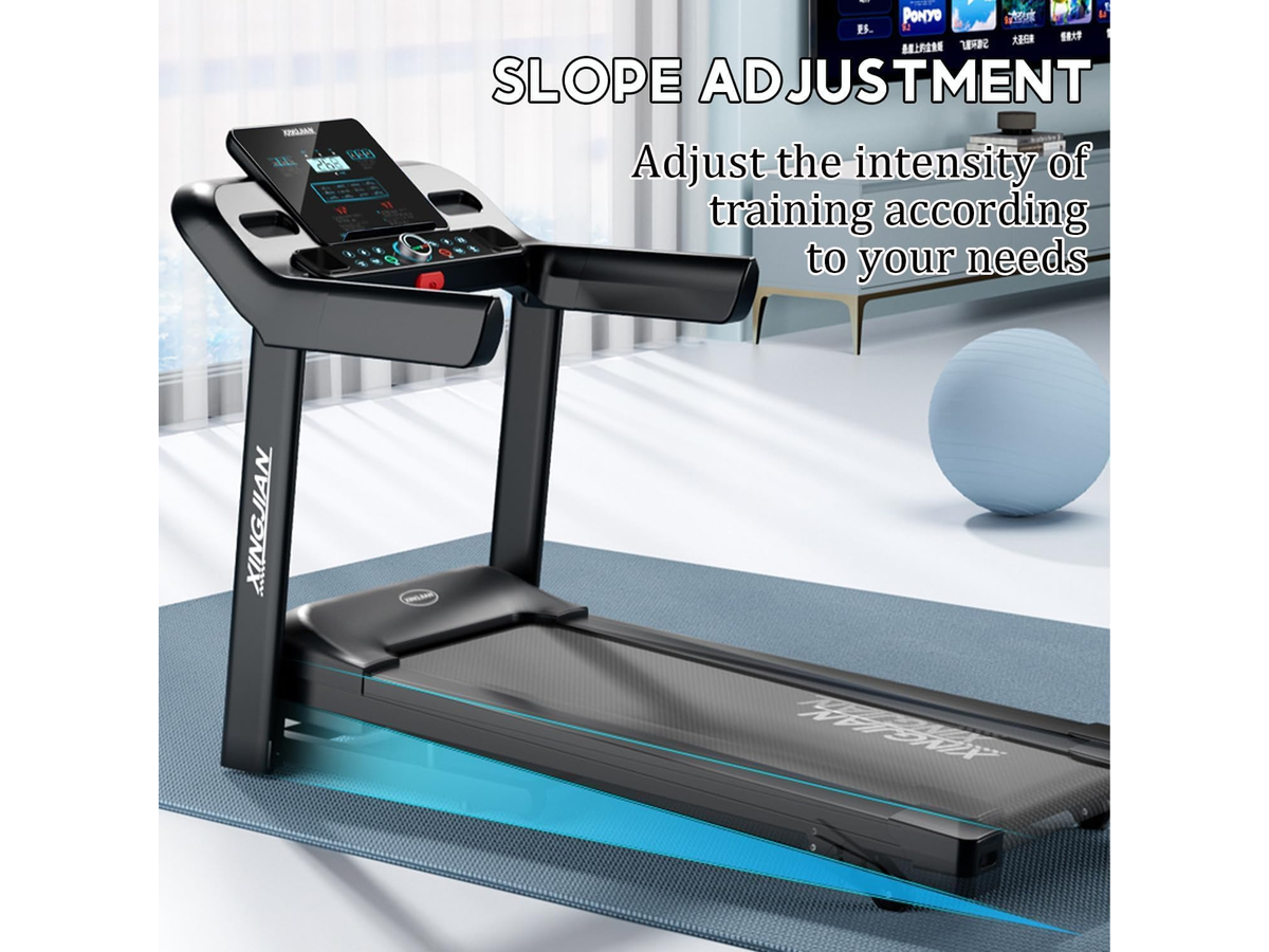 2HP Incline Treadmill Home Folding Running Treadmill