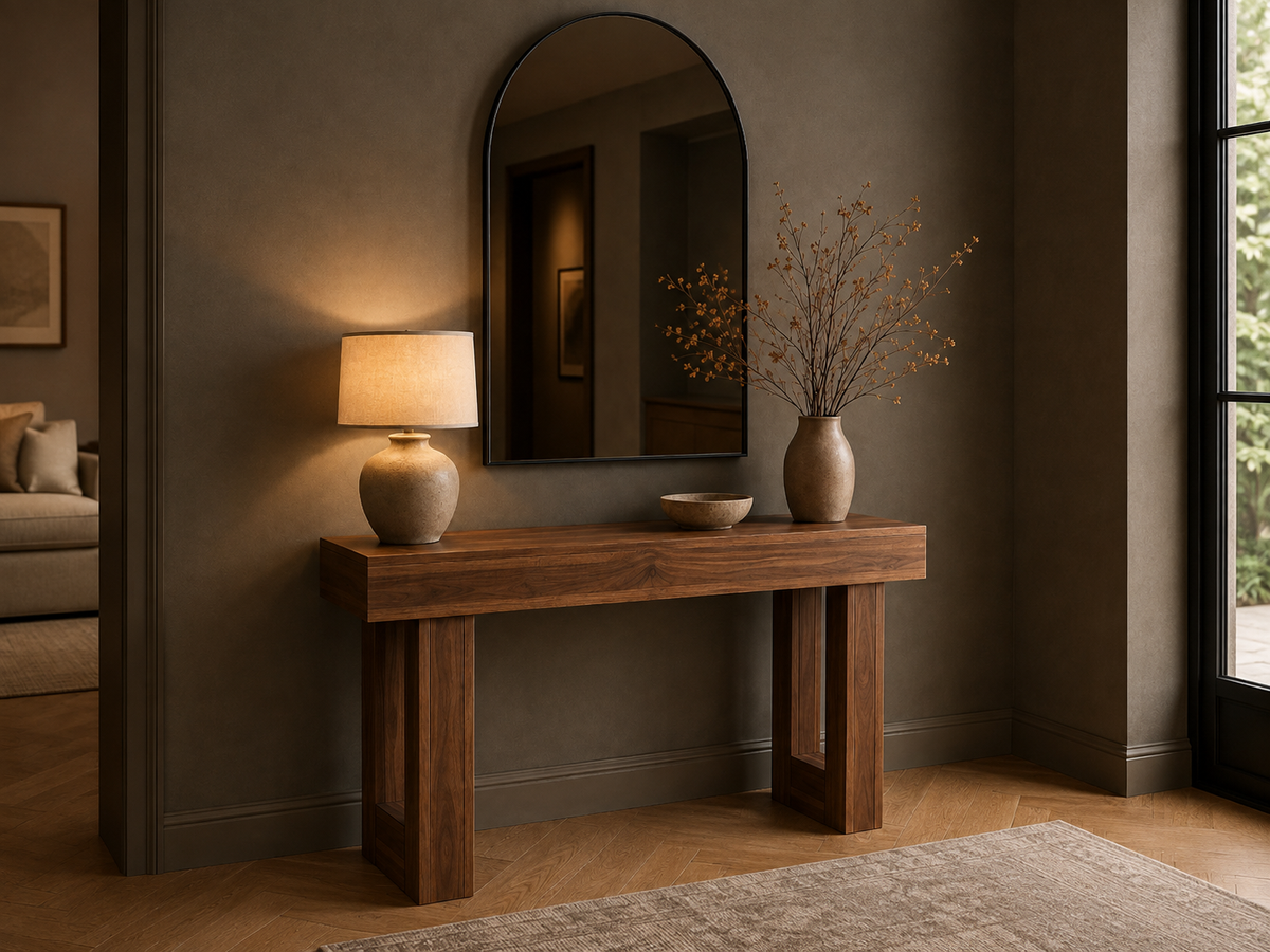 Console Table Hallway Table 160CM Long Farmhouse Entryway Sofa Table