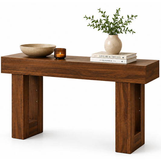 Console Table Hallway Table 160CM Long Farmhouse Entryway Sofa Table
