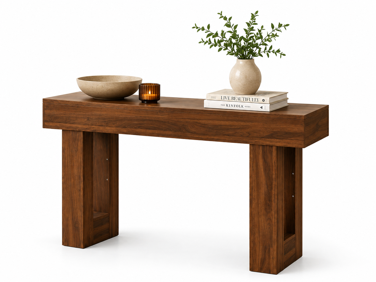 Console Table Hallway Table 160CM Long Farmhouse Entryway Sofa Table