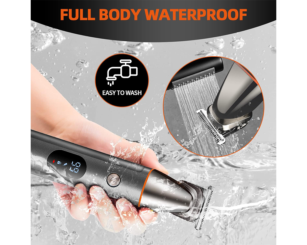 Cordless Grooming Trimmer - Multifunction Rechargeable Grooming Kit