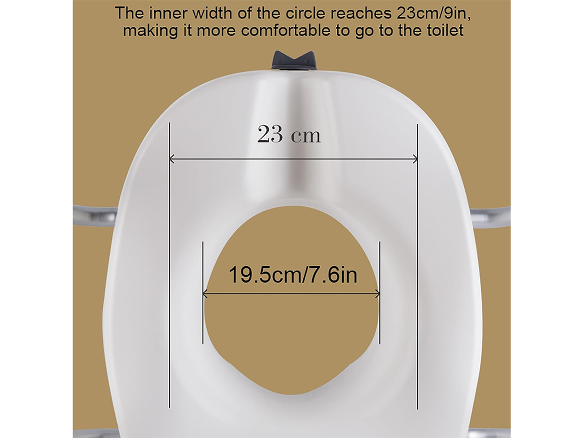 Toilet Seat Riser for Seniors, Handicap Pregnancy Support