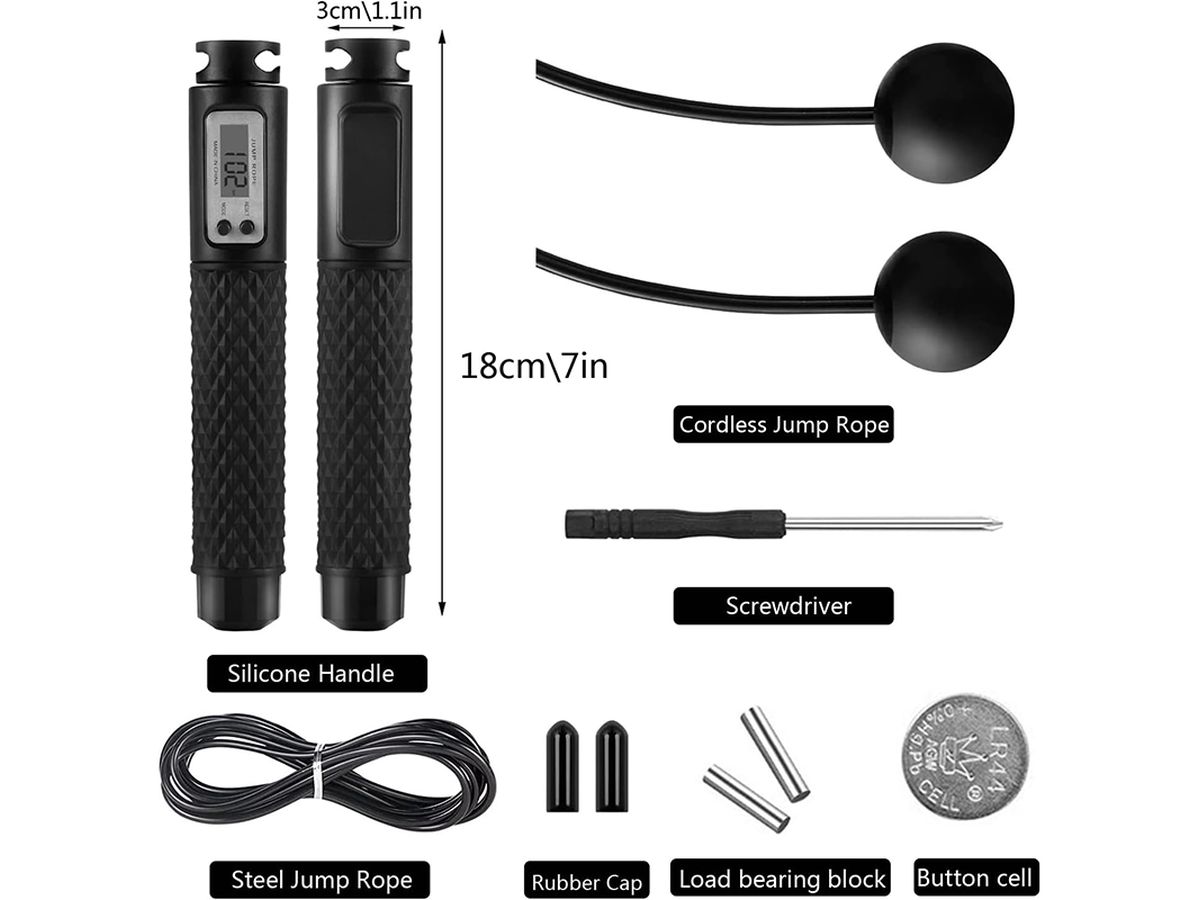 Smart Skipping Rope Digital Fitness Jump Rope with Counter