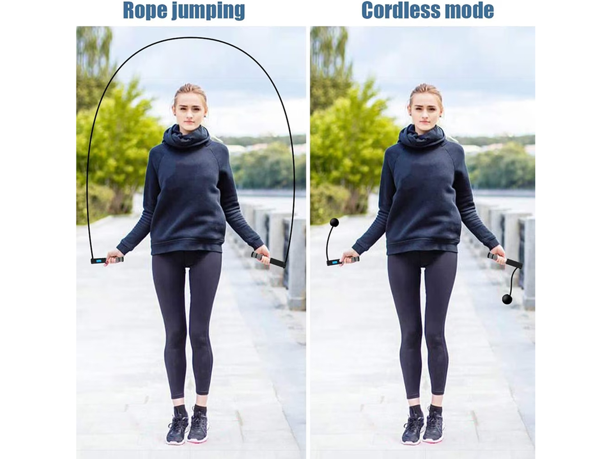 Smart Skipping Rope Digital Fitness Jump Rope with Counter