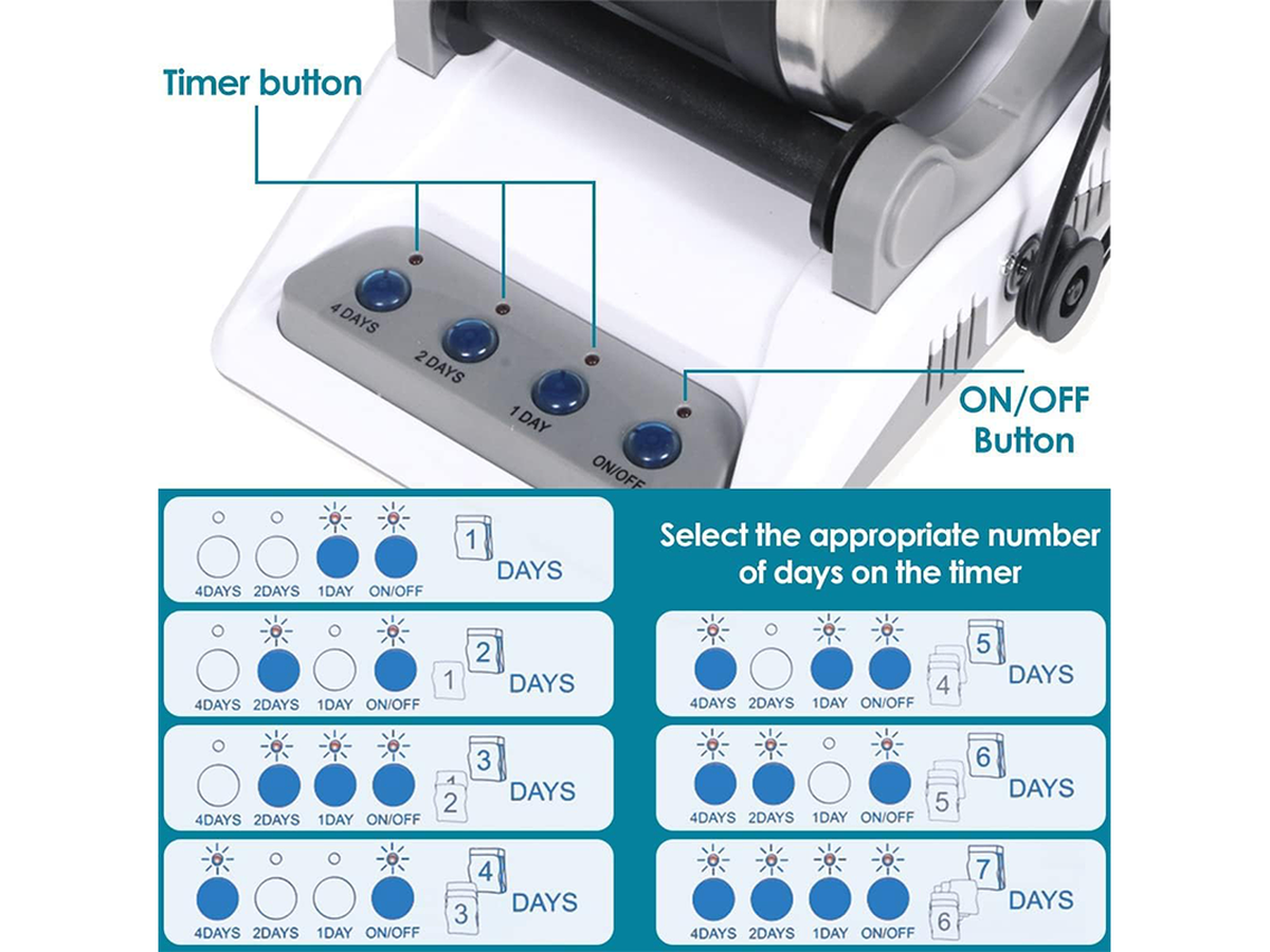 Rock Tumbler Kit Professional Stone Polishing Machine