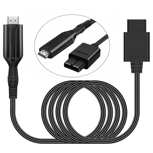 Wii to HDMI Converter N64 HDMI Adapter Cable 1080P