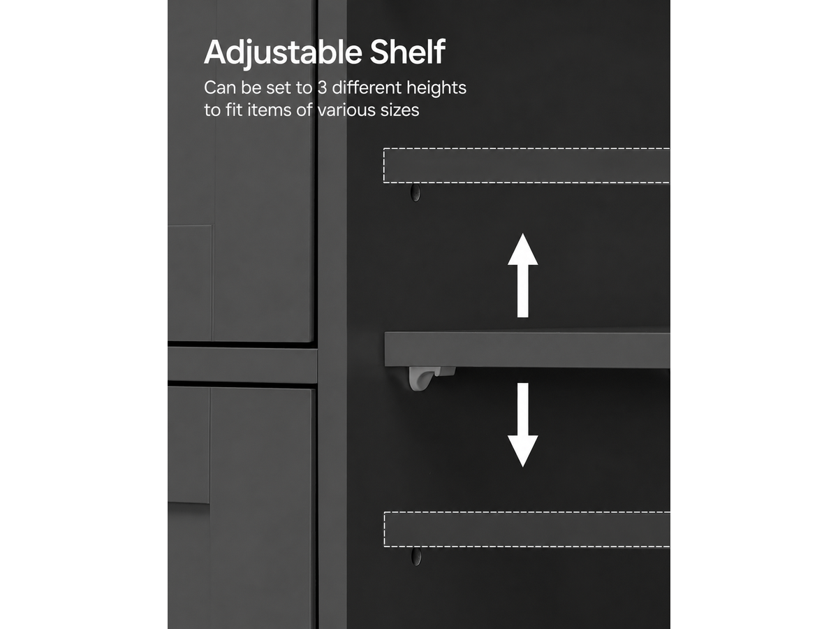 Bathroom Floor Storage Cabinet