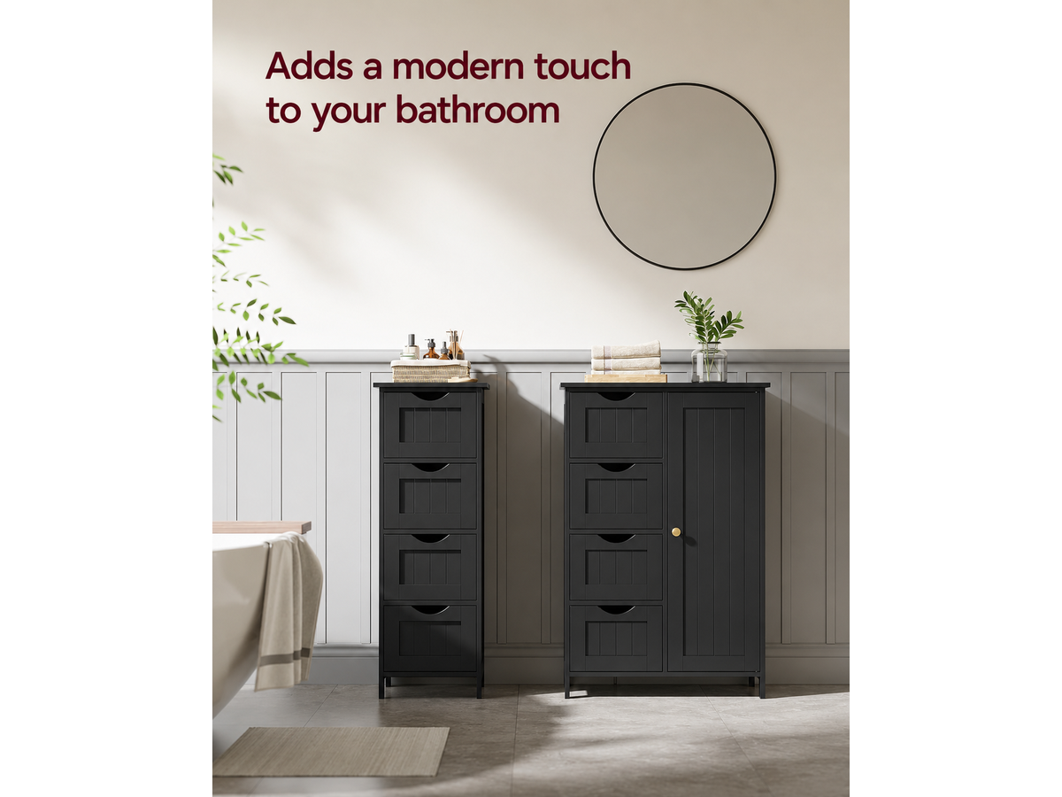 Bathroom Floor Storage Cabinet