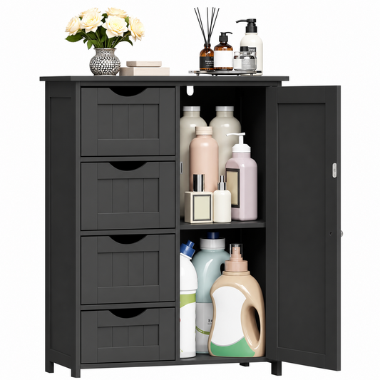 Bathroom Floor Storage Cabinet