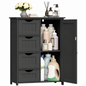 Bathroom Floor Storage Cabinet