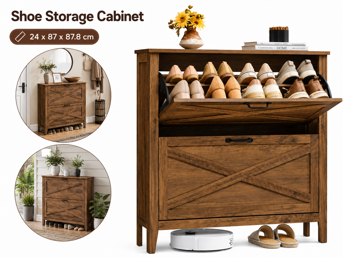 Shoe Storage Cabinet