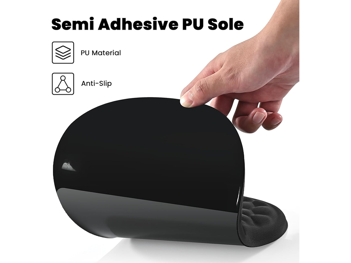 Ergonomic Mouse Pad with Wrist Rest Memory Foam Mousepad