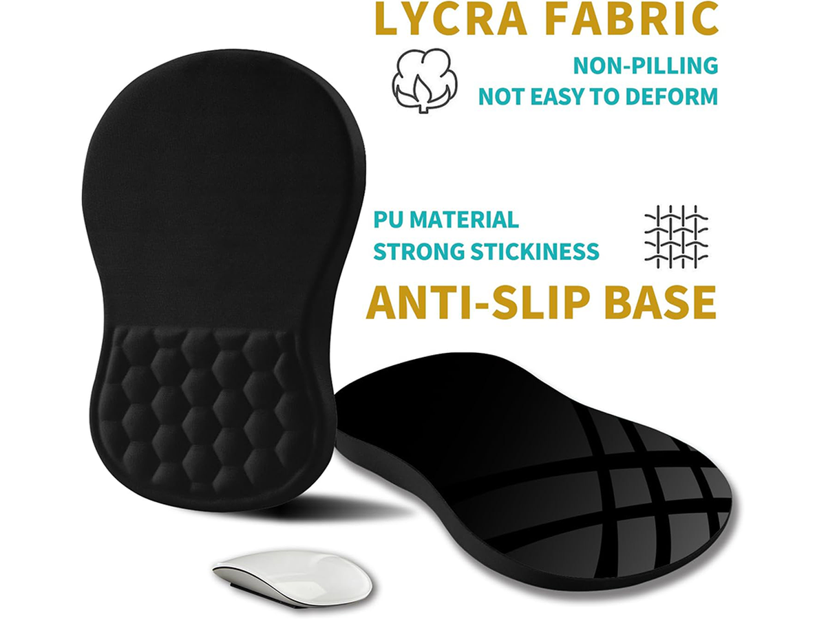 Ergonomic Mouse Pad with Wrist Rest Memory Foam Mousepad