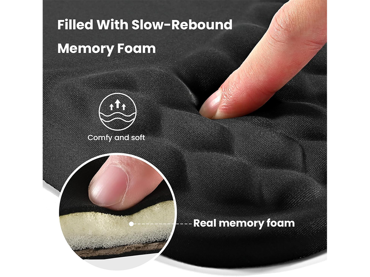 Ergonomic Mouse Pad with Wrist Rest Memory Foam Mousepad