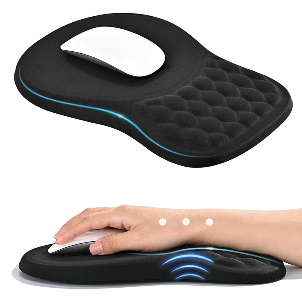 Ergonomic Mouse Pad with Wrist Rest Memory Foam Mousepad