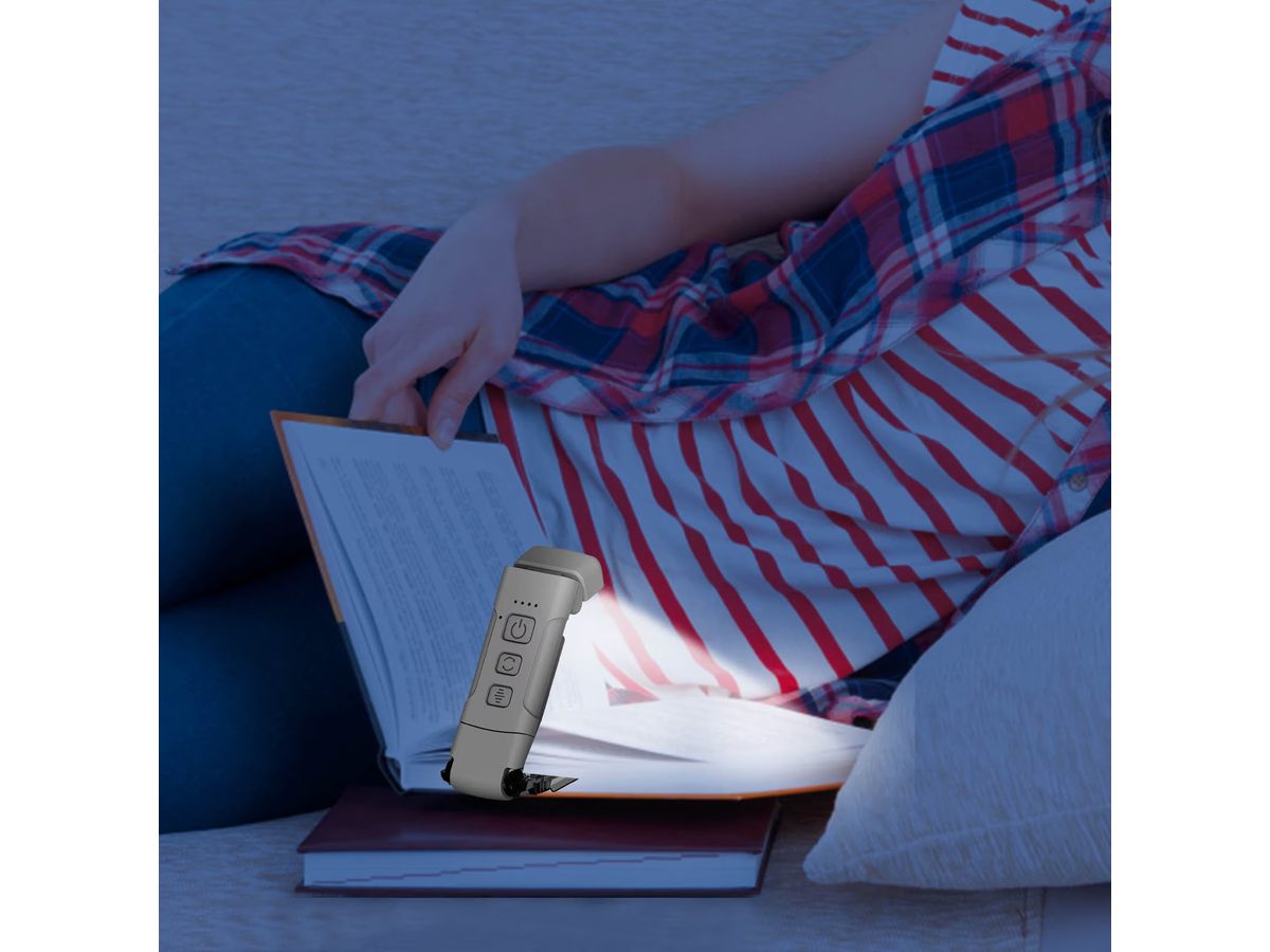 Rechargeable LED Reading Light Flexible Clip Book Lamp USB Rechargeable Reading Lamp
