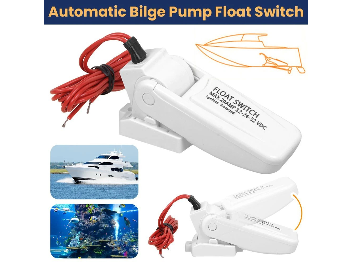 Marine Bilge Pump Float Switch Automatic DC Float Controller