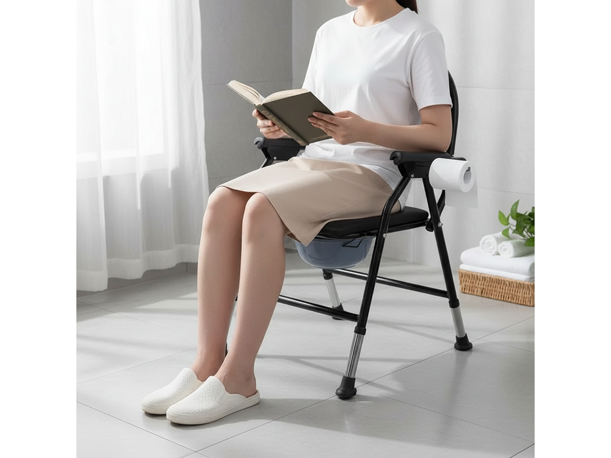 Shower Toilet Commode Chair