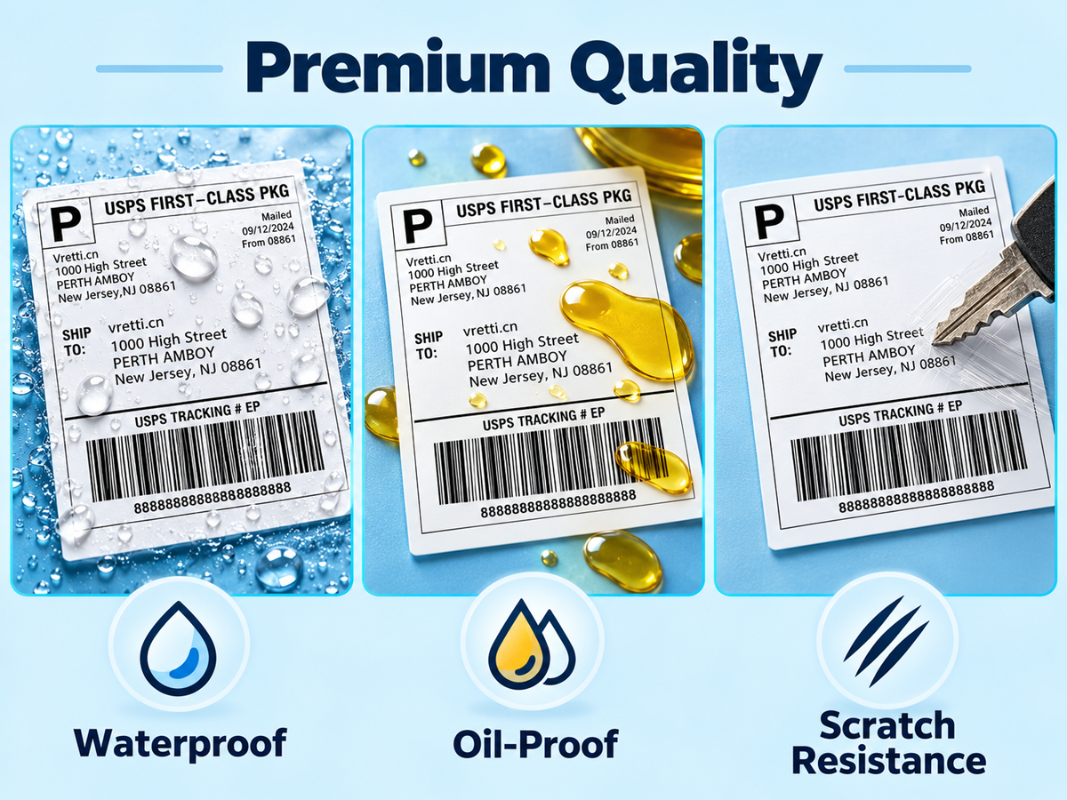 Thermal Printing Label 100 X 150MM 500 Labels Roll