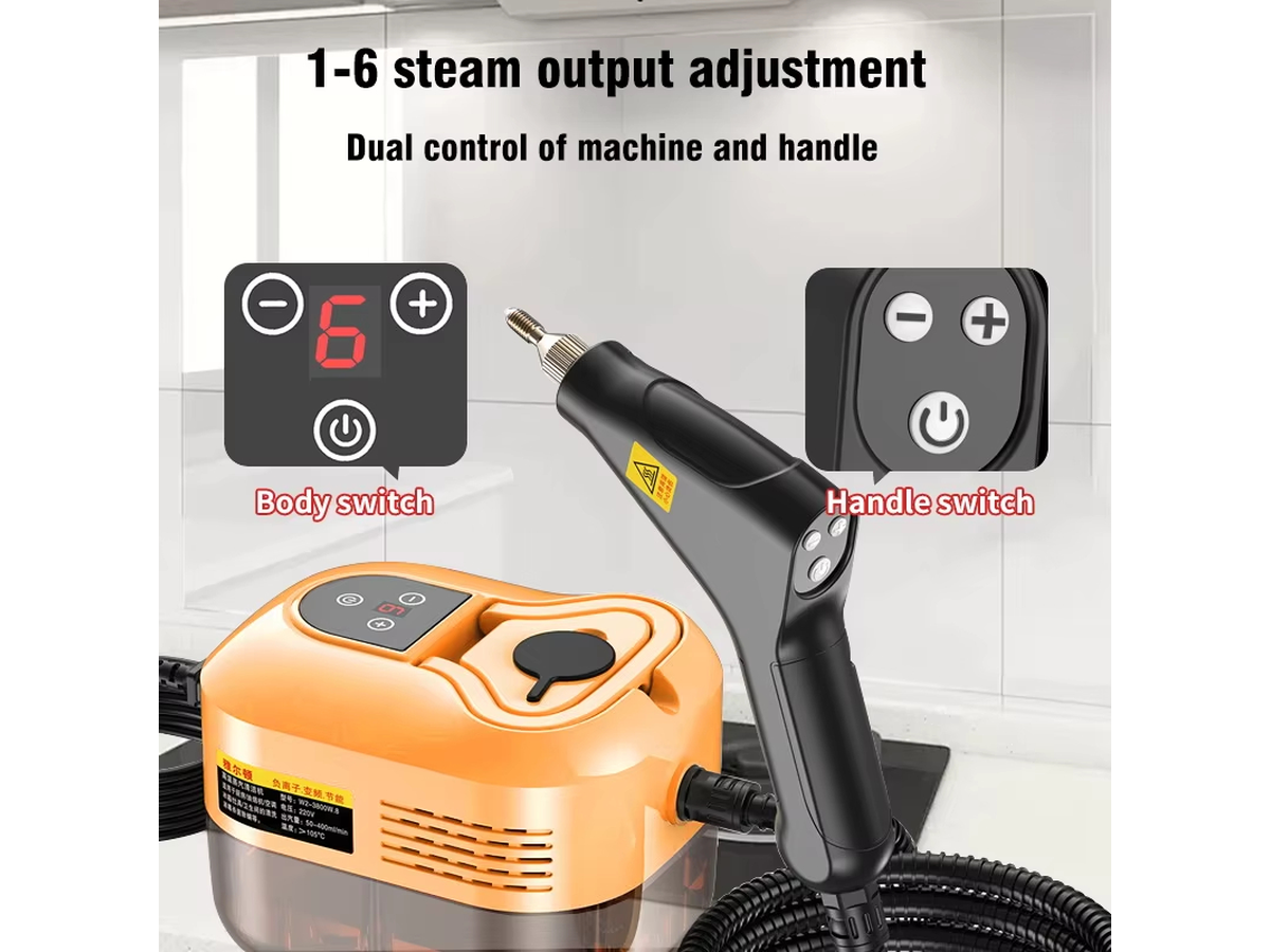 Handheld Steam Cleaner 2500W High Pressure Cleaning Machine